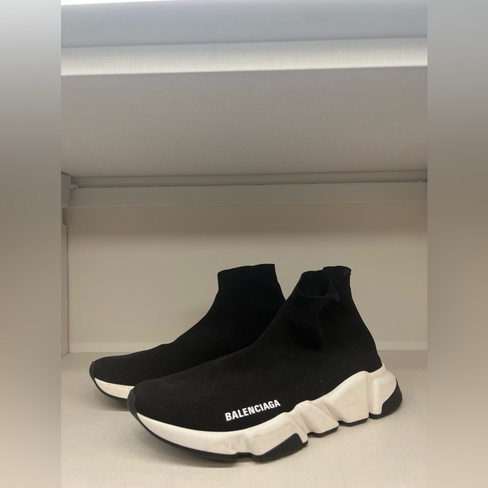 Balenciaga Women's Speed Knit High Top Sneakers